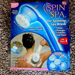 Spin Spa with 5 accessories